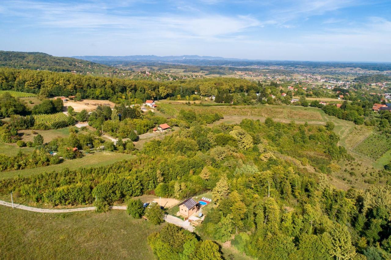 Jungle House With Private Pool And Hot Tub Villa Szentivánzelina Kültér fotó