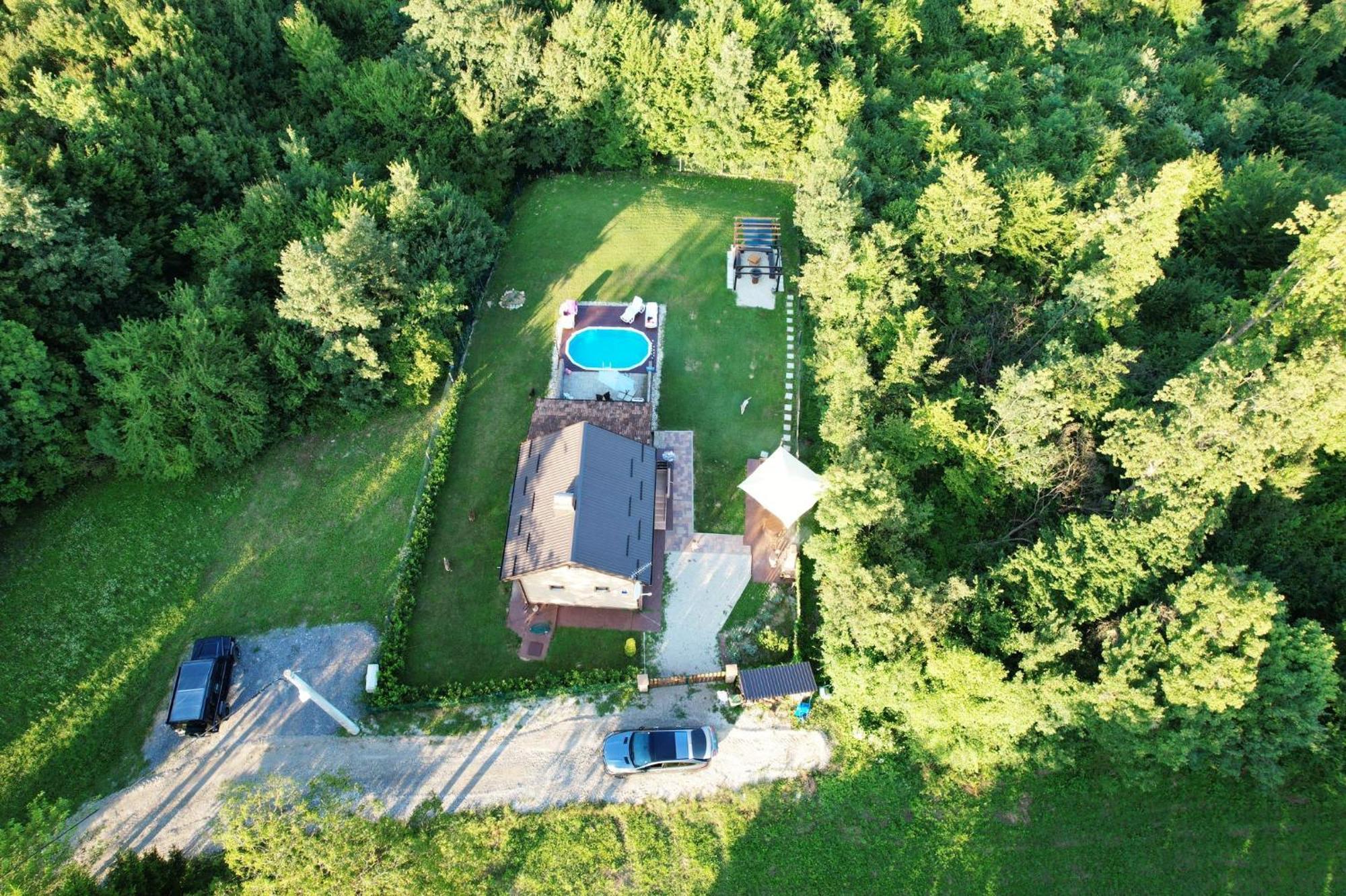 Jungle House With Private Pool And Hot Tub Villa Szentivánzelina Kültér fotó